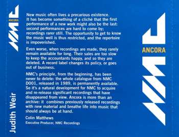 CD Judith Weir: Blond Eckbert