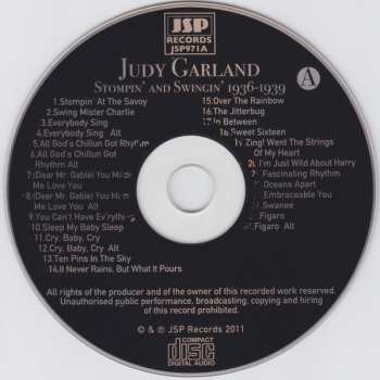 4CD/Caja Judy Garland: Smilin' Through : The Singles Collection 1936-1947