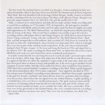 4CD/Caja Judy Garland: Lost Tracks 1929 - 1959