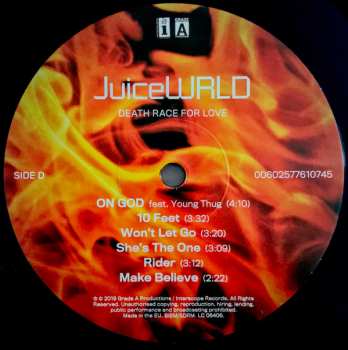 2LP Juice WRLD: Death Race For Love