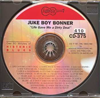 CD Juke Boy Bonner: Life Gave Me A Dirty Deal