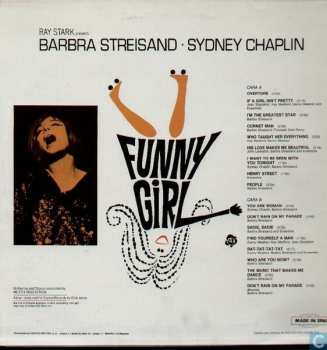 LP Barbra Streisand: Funny Girl