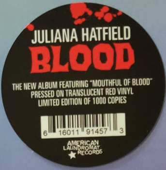LP Juliana Hatfield: Blood LTD | CLR