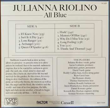 LP Julianna Riolino: All Blue