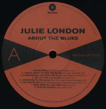 LP Julie London: About the Blues LTD