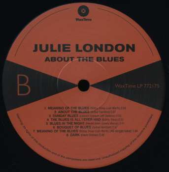 LP Julie London: About the Blues LTD