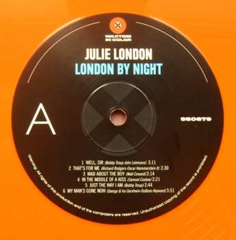 LP Julie London: London By Night LTD | CLR