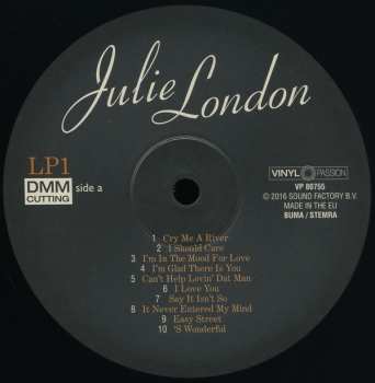 2LP Julie London: Three Original Hit Albums + Bonus Tracks