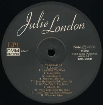 2LP Julie London: Three Original Hit Albums + Bonus Tracks