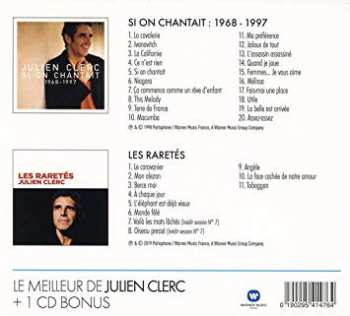 2CD/Caja Julien Clerc: Si On Chantait 1968 - 1997 / Les Raretés
