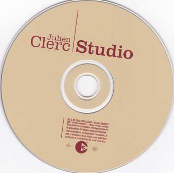 CD Julien Clerc: Studio