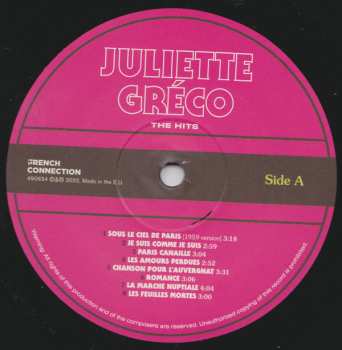 LP Juliette Gréco: The Hits LTD