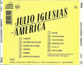 CD Julio Iglesias: America