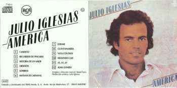 CD Julio Iglesias: America