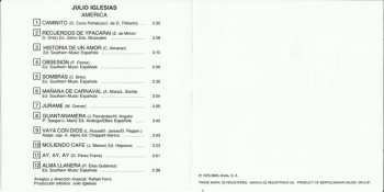 CD Julio Iglesias: America