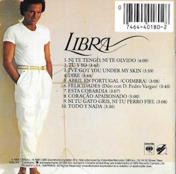 CD Julio Iglesias: Libra