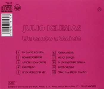 CD Julio Iglesias: Un Canto A Galicia