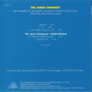 7CD/Caja Julius A Hemphill: The Boyé Multi-National Crusade For Harmony (Archival Recordings (1977-2007))