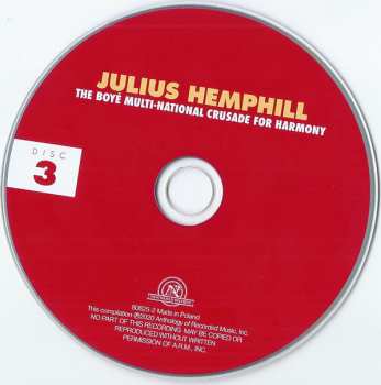 7CD/Caja Julius A Hemphill: The Boyé Multi-National Crusade For Harmony (Archival Recordings (1977-2007))