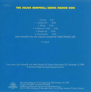 7CD/Caja Julius A Hemphill: The Boyé Multi-National Crusade For Harmony (Archival Recordings (1977-2007))