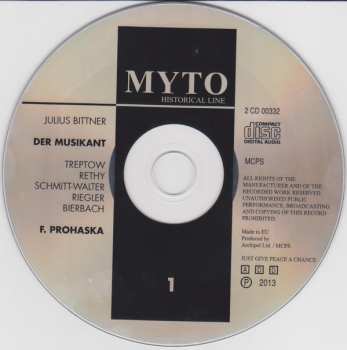 2CD Felix Prohaska: Der Musikant