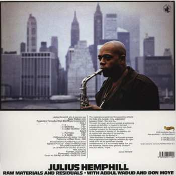 LP/CD Julius Hemphill: Raw Materials And Residuals