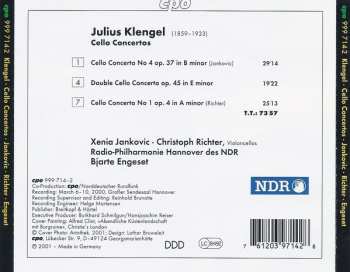 CD Bjarte Engeset: Cello Concertos