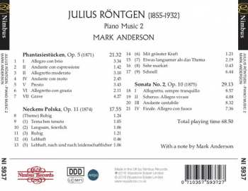 CD Julius Röntgen: Piano Music 2