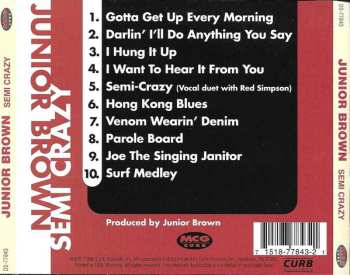 CD Junior Brown: Semi Crazy