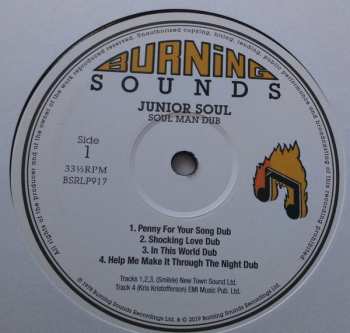 LP Junior Soul: Soul Man Dub
