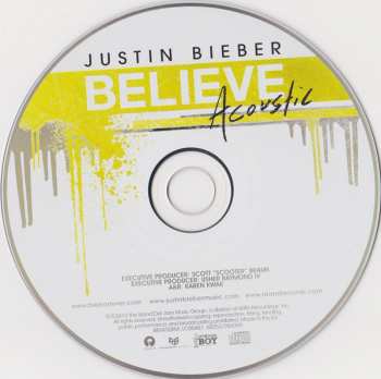 CD Justin Bieber: Believe Acoustic