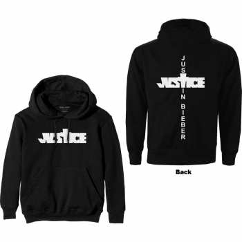 Mercancía Justin Bieber: Justin Bieber Unisex Pullover Hoodie: Justice (back Print) (small) S
