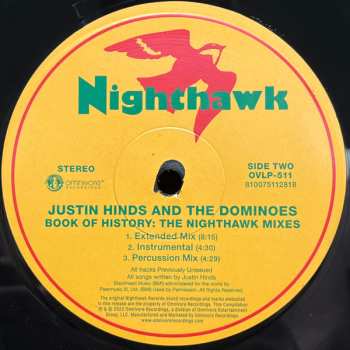 LP Justin Hinds & The Dominoes: Miss Wendell And The Book Of History LTD