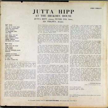 2LP Jutta Hipp: At The Hickory House Volume 1