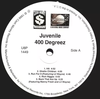 Juvenile: 400 Degreez