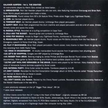 CD Kalahari Surfers: Volume One The Eighties