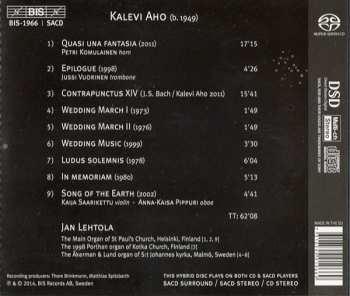 SACD Jan Lehtola: Ludus Solemnis - Music For And With Organ