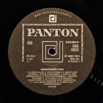 LP Kantoři: Krakonošův Rok