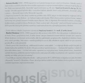 CD Antonín Dvořák: String Quartet In E Flat Major, Op. 51 "Slavonic" / String Quartet No. 1 "From My Life"