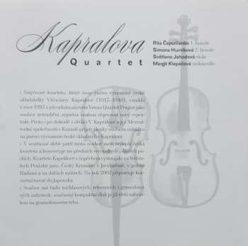 CD Antonín Dvořák: String Quartet In E Flat Major, Op. 51 "Slavonic" / String Quartet No. 1 "From My Life"