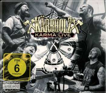 2CD/DVD Kärbholz: Karma : Live DIGI