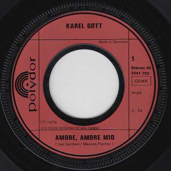 SP Karel Gott: Amore, Amore Mio