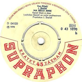 SP Karel Gott: El Condor Pasa / Ma Belle Amie