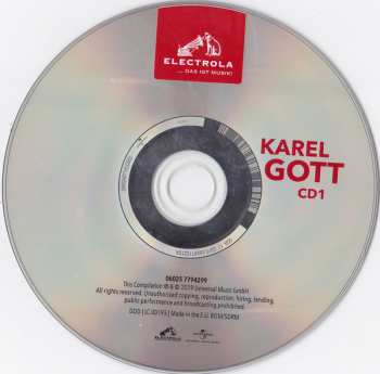 3CD/Caja Karel Gott: Karel Gott