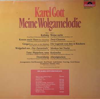 LP Karel Gott: Meine Wolgamelodie
