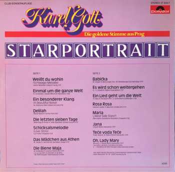 LP Karel Gott: Starportrait