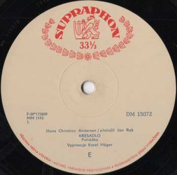 Album Karel Höger: Křesadlo / Císařovy Nové Šaty