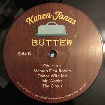 LP Karen Jonas: Butter