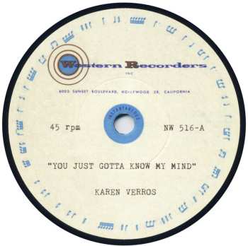 SP Karen Verros: You Just Gotta Know My Mind	