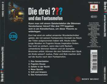 CD Kari Erlhoff: Die Drei ??? 235 - Und Das Fantasmofon
